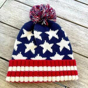 American Flag Knit Beanie Unisex Hat